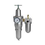 Riegler 101059. Wartungseinheit 2-tlg. »Standard« mit Metallbehälter, BG 1, G 3/8