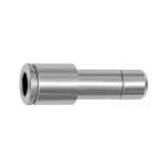 Riegler 108994.Straight push-in connector »metallica«, Plug nipple reducing