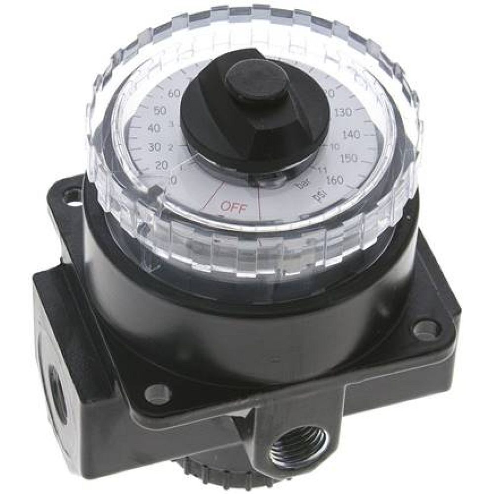 MANO R 14 11 Manometerregler, G 1/4", 0-11 bar