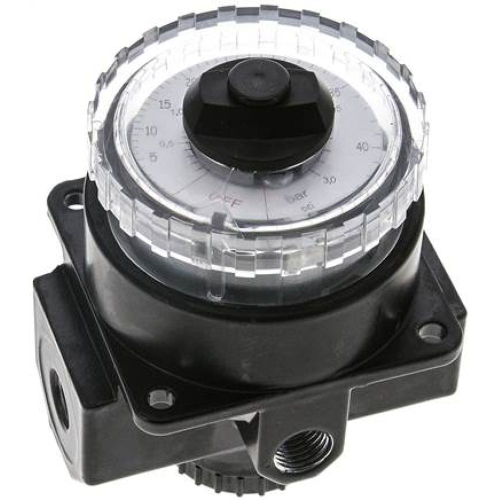 MANO R 14 3 Manometerregler, G 1/4", 0-3 bar