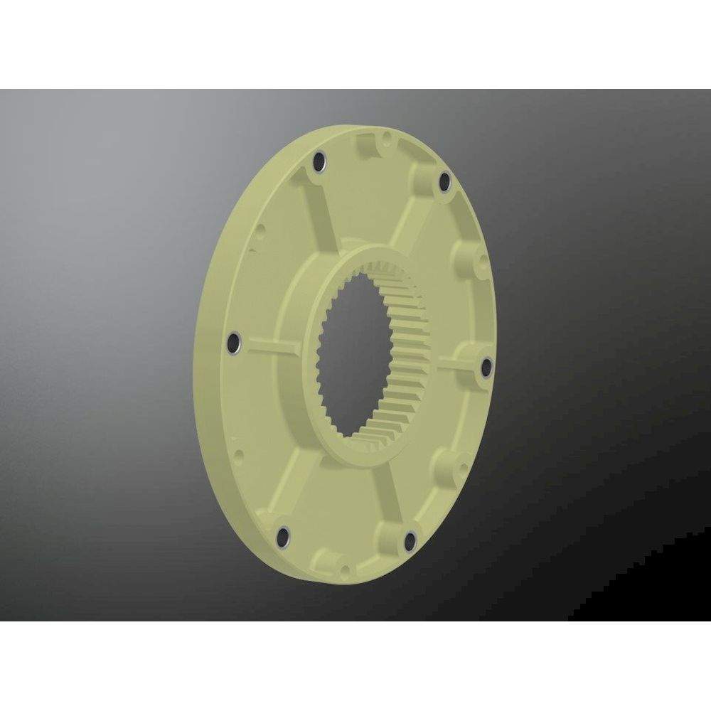 KTR 10651602631. BoWex 65 FLE-PA flange Ø263,4h8 DO1=Ø244,47  Z=6XØ10,5 DO2=Ø250 Z=6XØ9