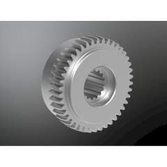 KTR 10655040935. BoWex 65 ST P000303 hub 35X2X16X8H DIN 5480 recess Ø46X13 outer collar overturned Ø45X6