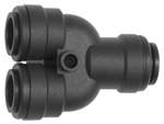 Riegler 136490.Y-connection POM, for hose exterior Ø 8 mm