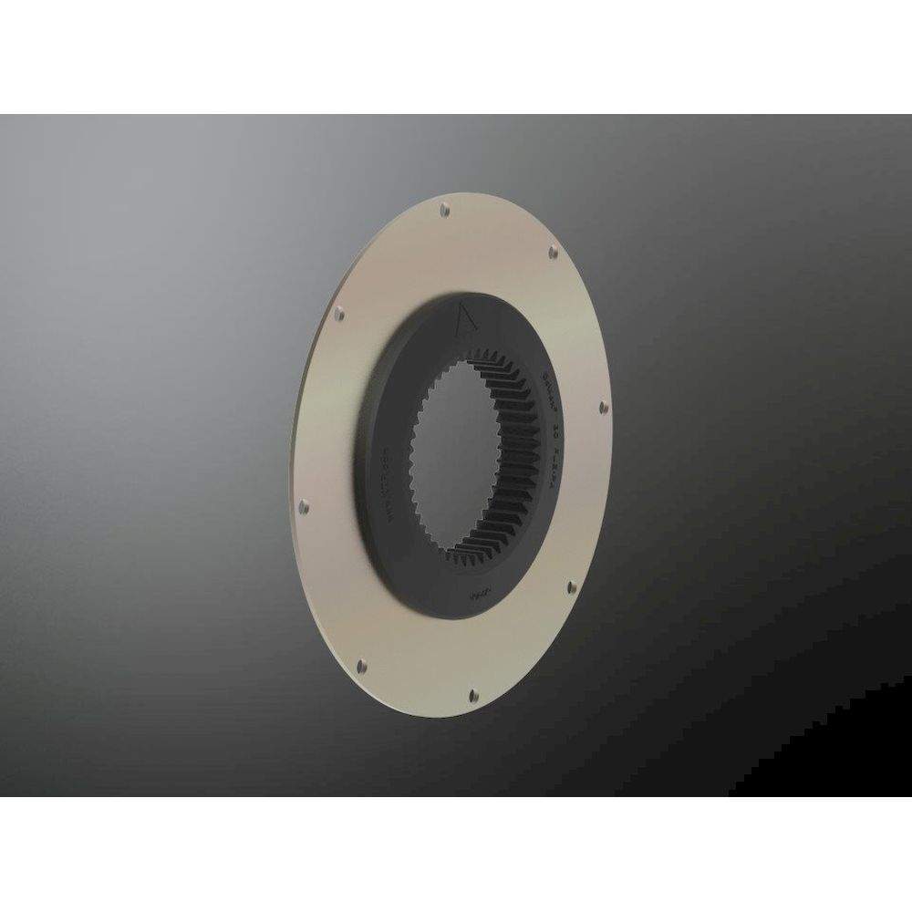 KTR 010800663522. BoWex 80 FLE-PAC Flansch 11,5" D.352,3 DOD.333,4 Z8XD.11H13 Flansch VERZ. U. GELB