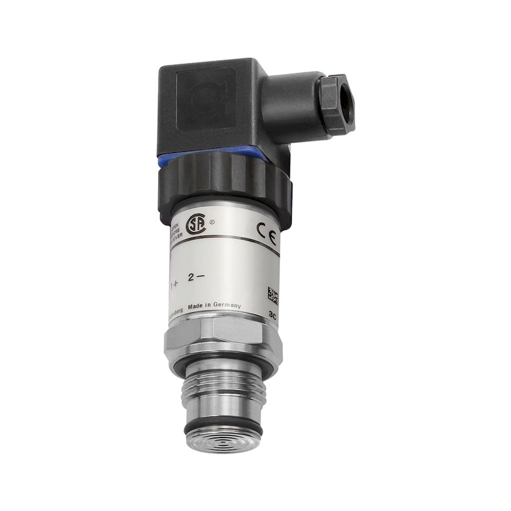 Riegler 102709. Elektr. Druckmessumf., 0 - 0,25 bar, G 1, CrNi-Stahl 1.4571, 0,2%