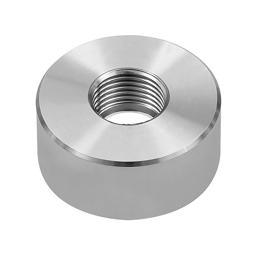 Riegler 102724. Einschweißstutzen, für Druckmessumformer, G 1/2, Edelstahl 1.4571