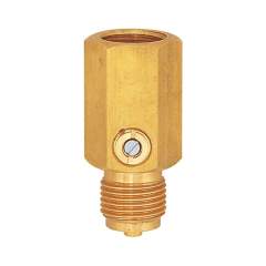 Riegler 102682.Impact reducer for pressure gauge, G 1/2, PN 400 bar, brass