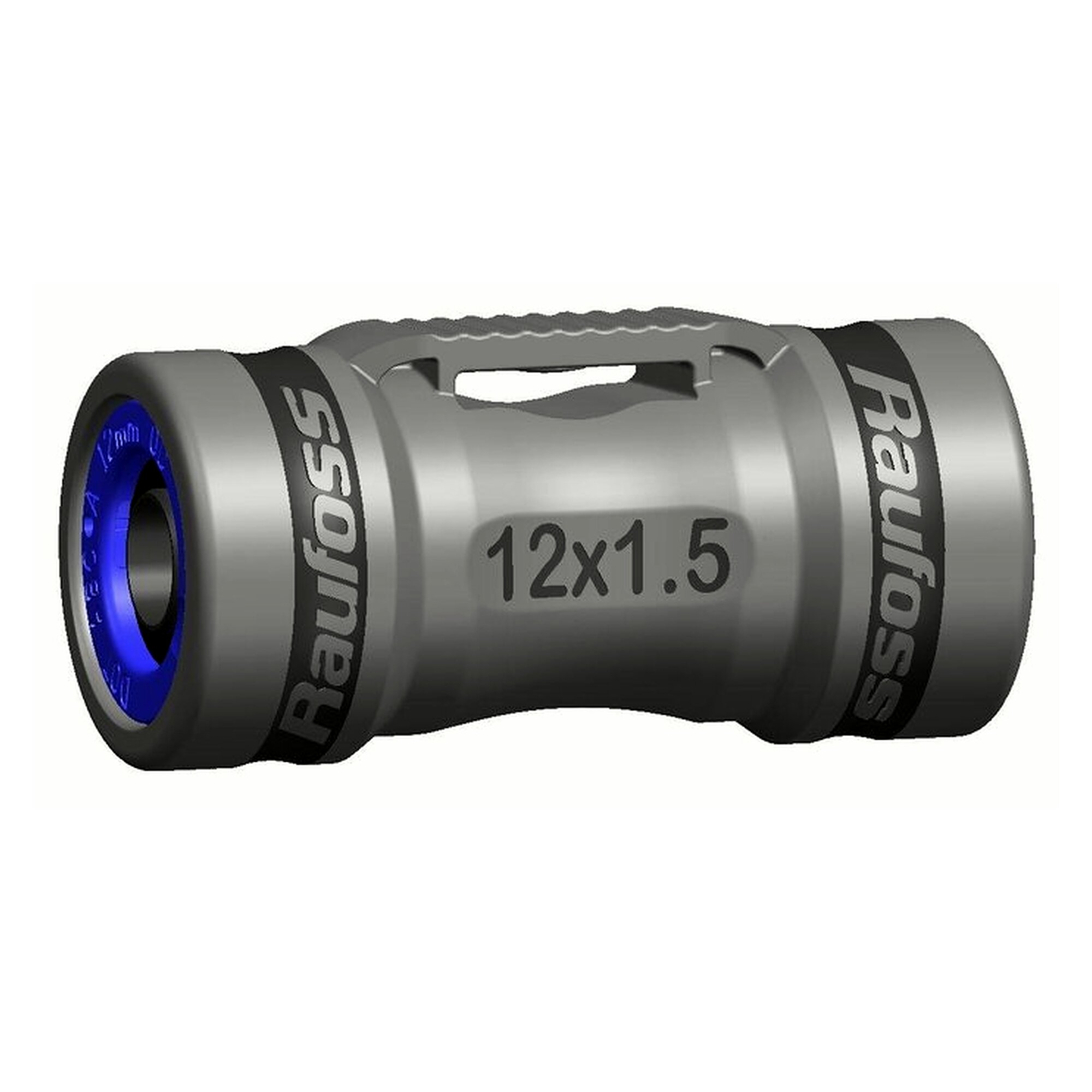 Tube connector, ABC push-in system, tube 12 x 1.5 mm, vehicle fitting