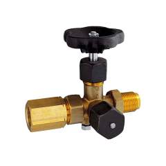 Riegler 102669.Blocking valve pressure gauge, taps - tension sleeve, G 1/2
