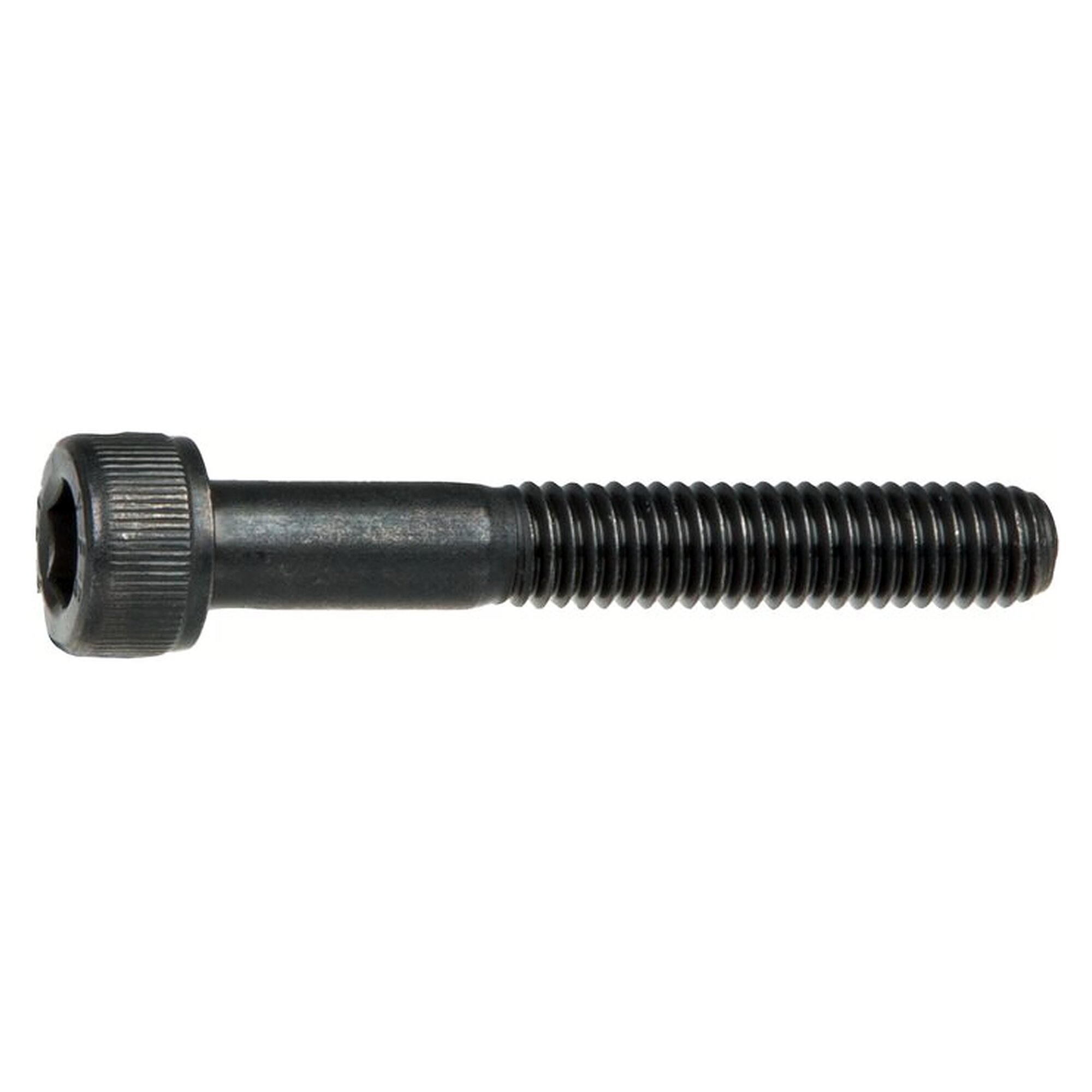 Socket head cap screw DIN 912 / ISO 4762, hex socket AF 6, M 8x100, steel 10.9 plain (black)