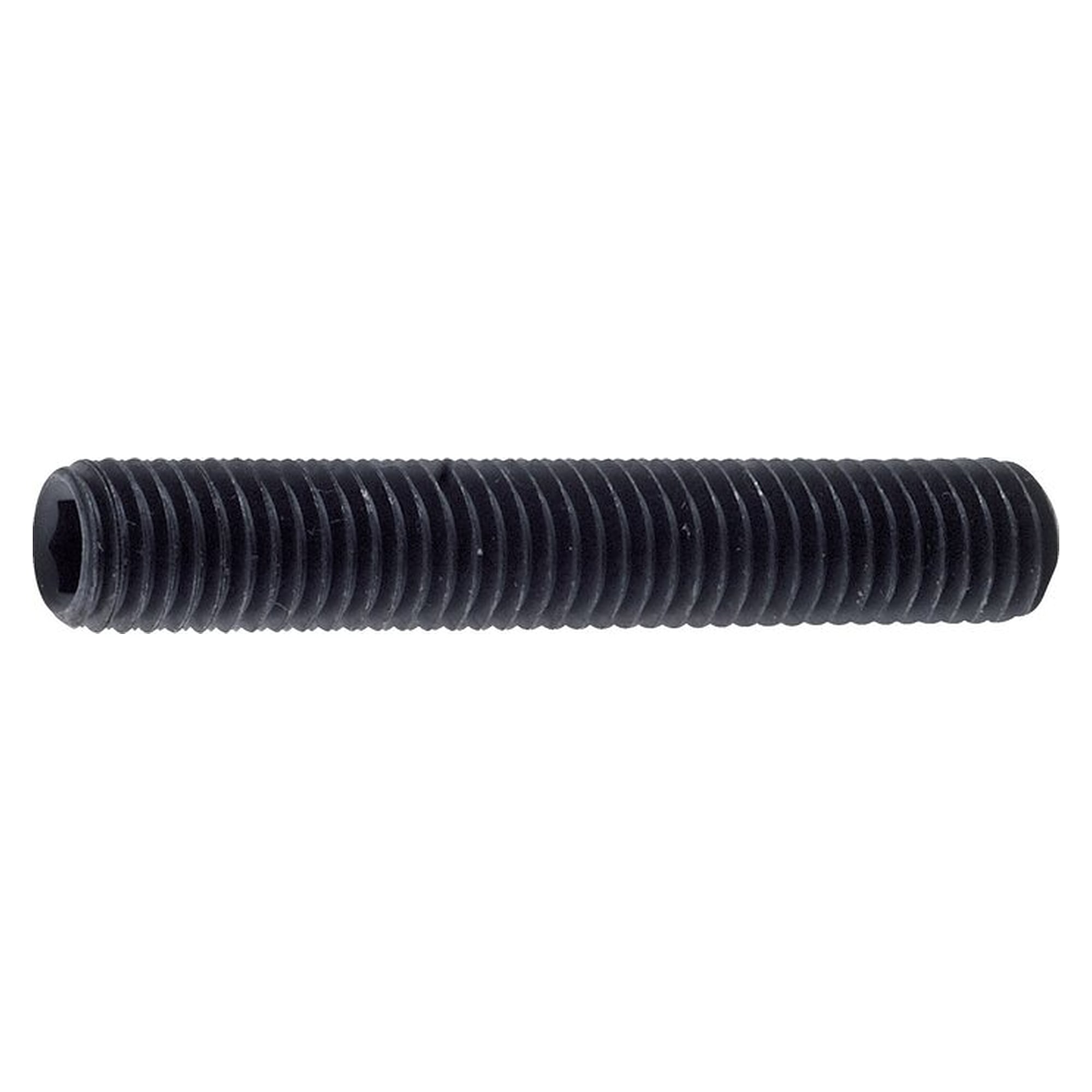 Set screw with hexagon socket and cup point DIN 916 / ISO 4029, M 4x6, steel 45 H