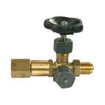 Riegler 102671.Blocking valve pressure gauge, taps - rotating bushing, G 1/2