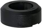 Riegler 114057.Protective cap, black, for pipe exterior Ø 18 mm, POM