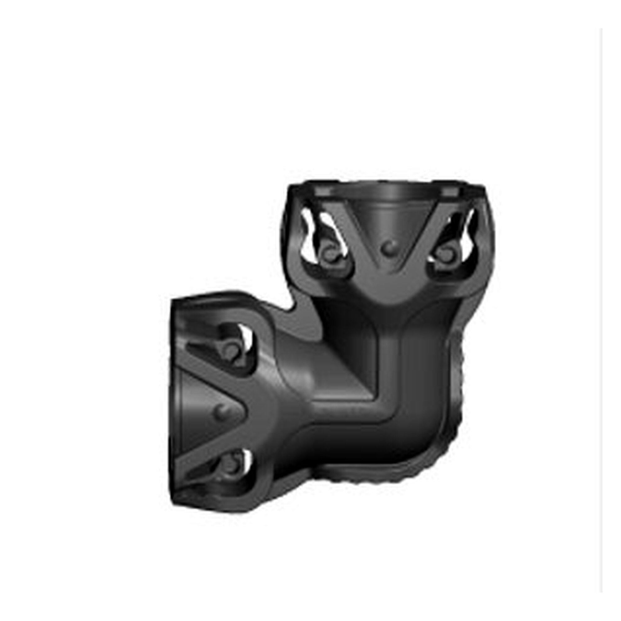 90° elbow, ABC push-in system, size Heavy Duty, L 34 mm, vehicle fitting