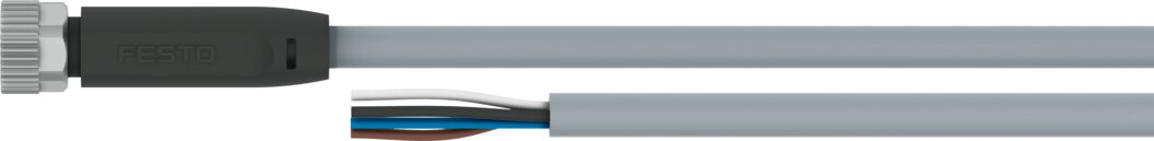 Verbindungsleitung NEBA-M8G4-U-2.5-N-LE4 - Festo 8078227