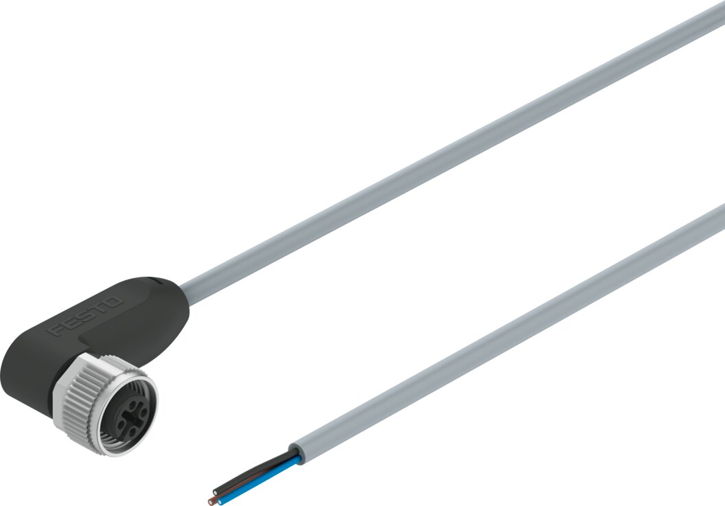 Connecting cable NEBA-M12W5-U-10-N-LE3 - Festo 8078247