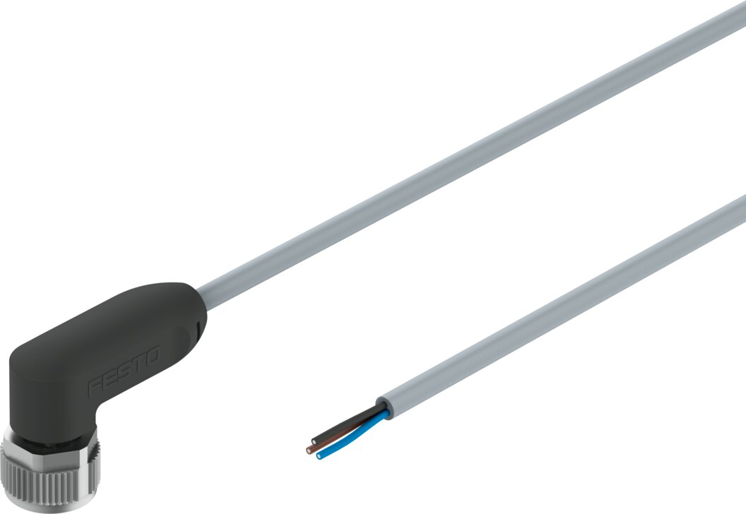 Connecting cable NEBA-M12W5N-U-2.5-N-LE3 - Festo 8078258