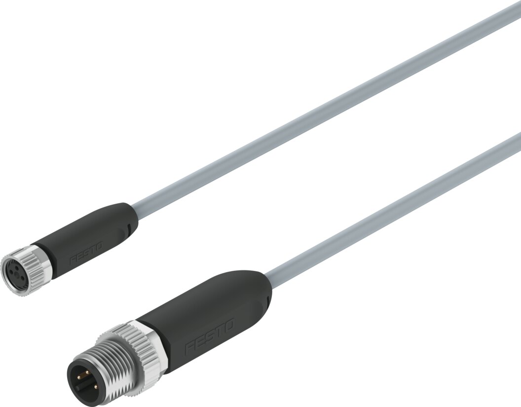 Connecting cable NEBA-M8G3-U-5-N-M12G3 - Festo 8078281