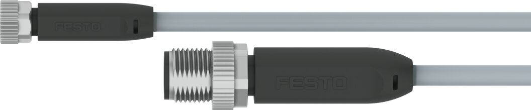 Verbindungsleitung NEBA-M8G4-U-1-N-M12G4 - Festo 8078290