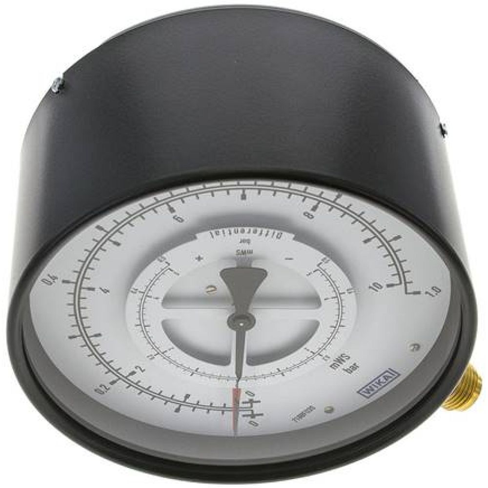 Wika MSD 1160 Differenzdruck-Manometer senkrecht, 160mm, 0-1 bar
