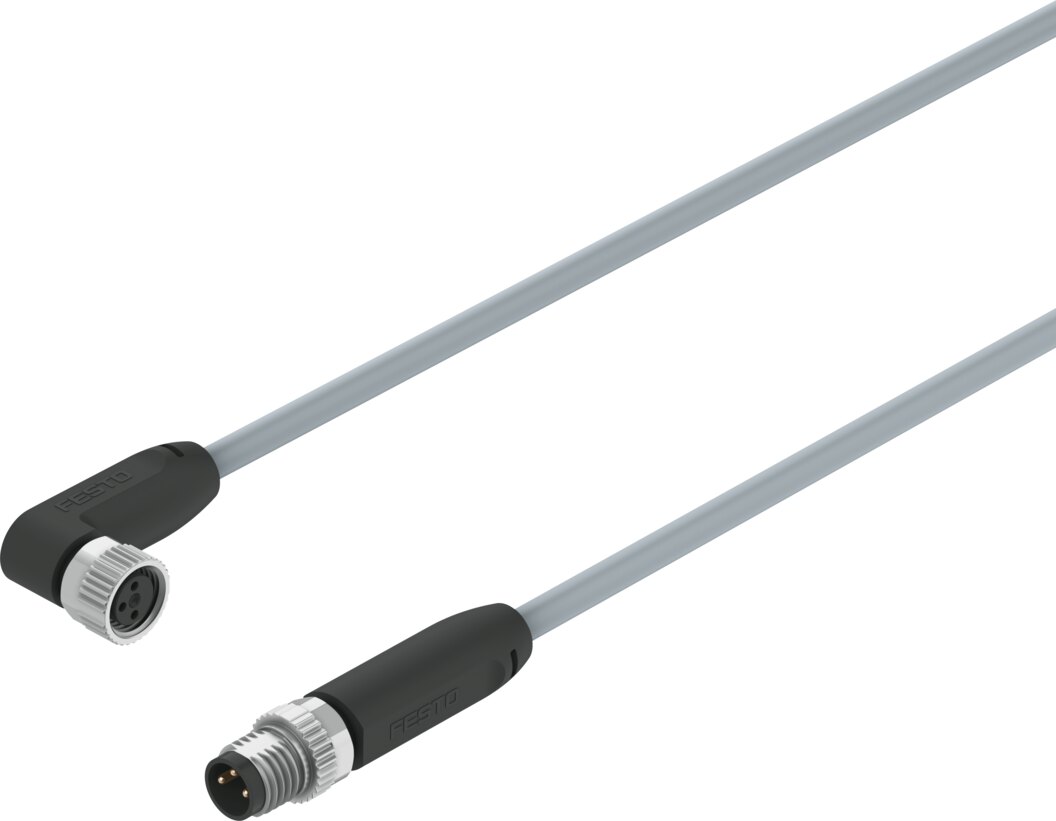 Connecting cable NEBA-M8W3-U-2.5-N-M8G3 - Festo 8078300