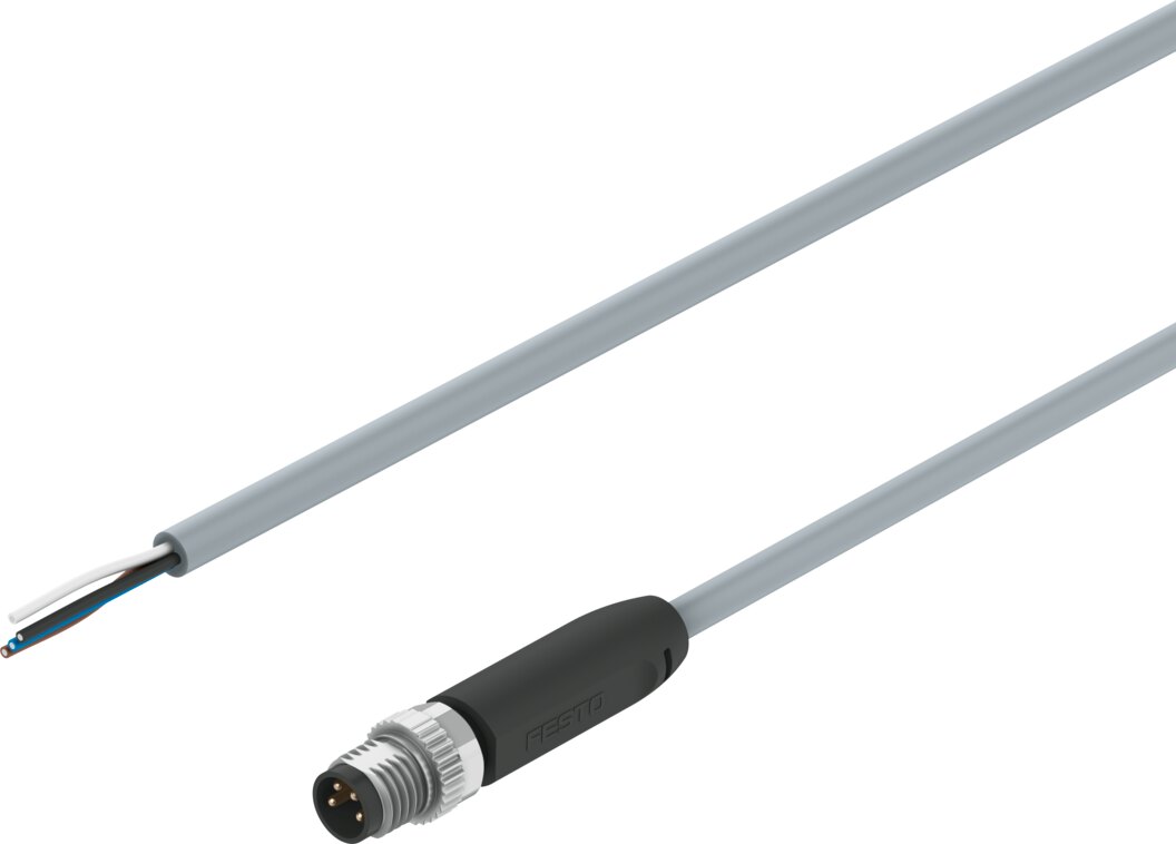 Connecting cable NEBA-LE4-U-5-N-M8G4 - Festo 8078273