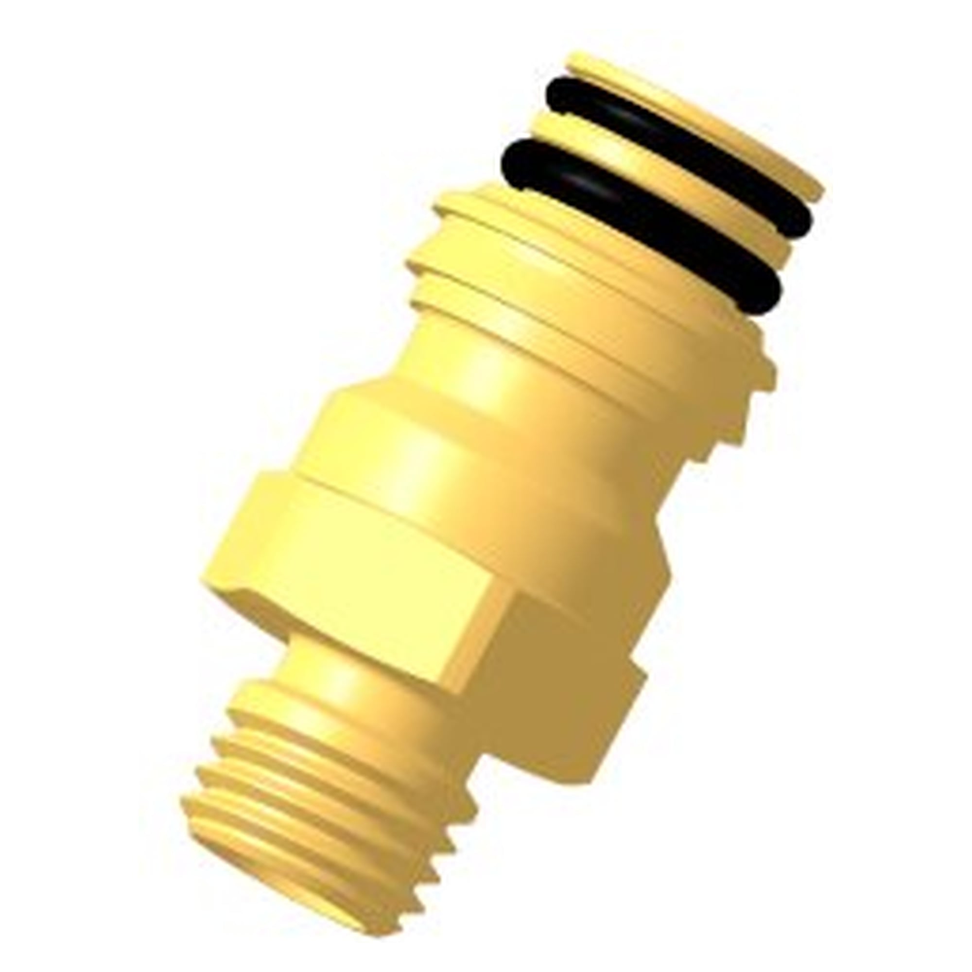 Connection stud with 24° cone, ABC push-in system, size Regular, M12x1,5