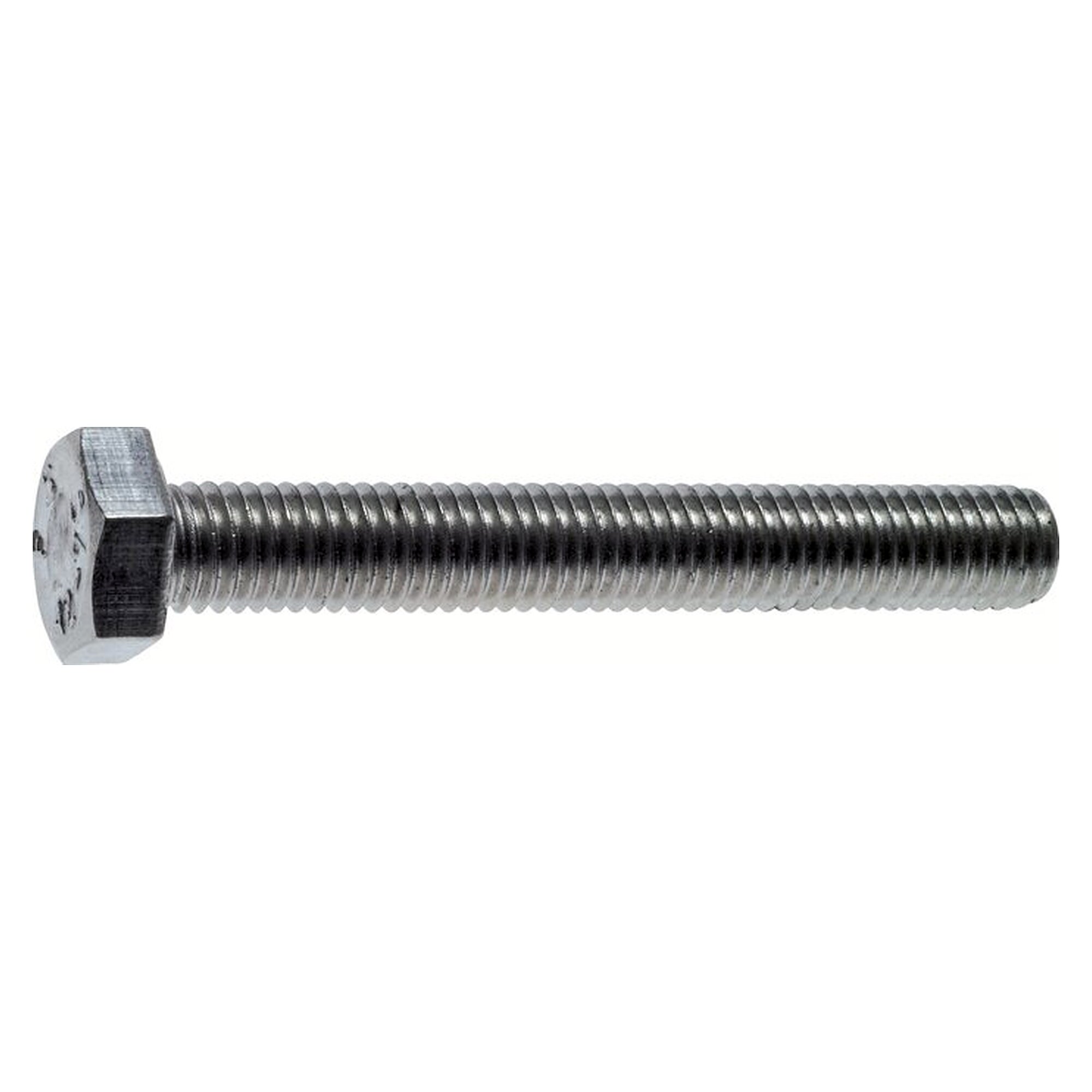 Sechskantschraube DIN 933 ISO 4017, Gewinde bis Kopf, M 5x40, SW 8, Edelstahl A2