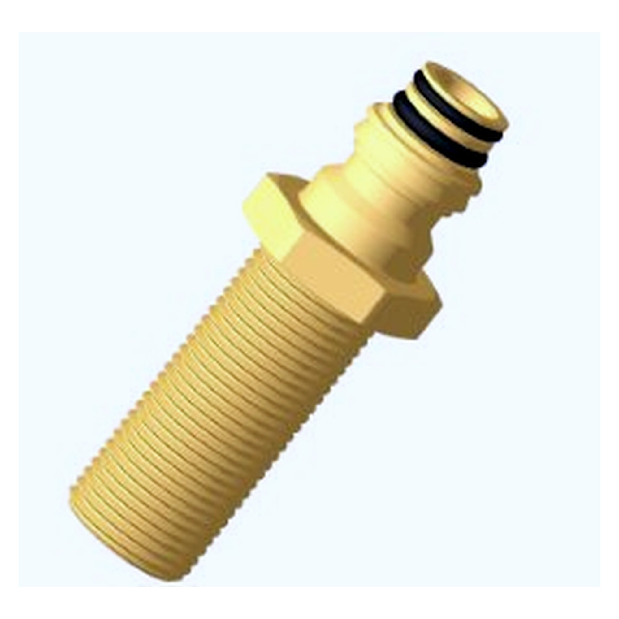 Bulkhead connection stud, ABC push-in system, size Regular, M16x1,5