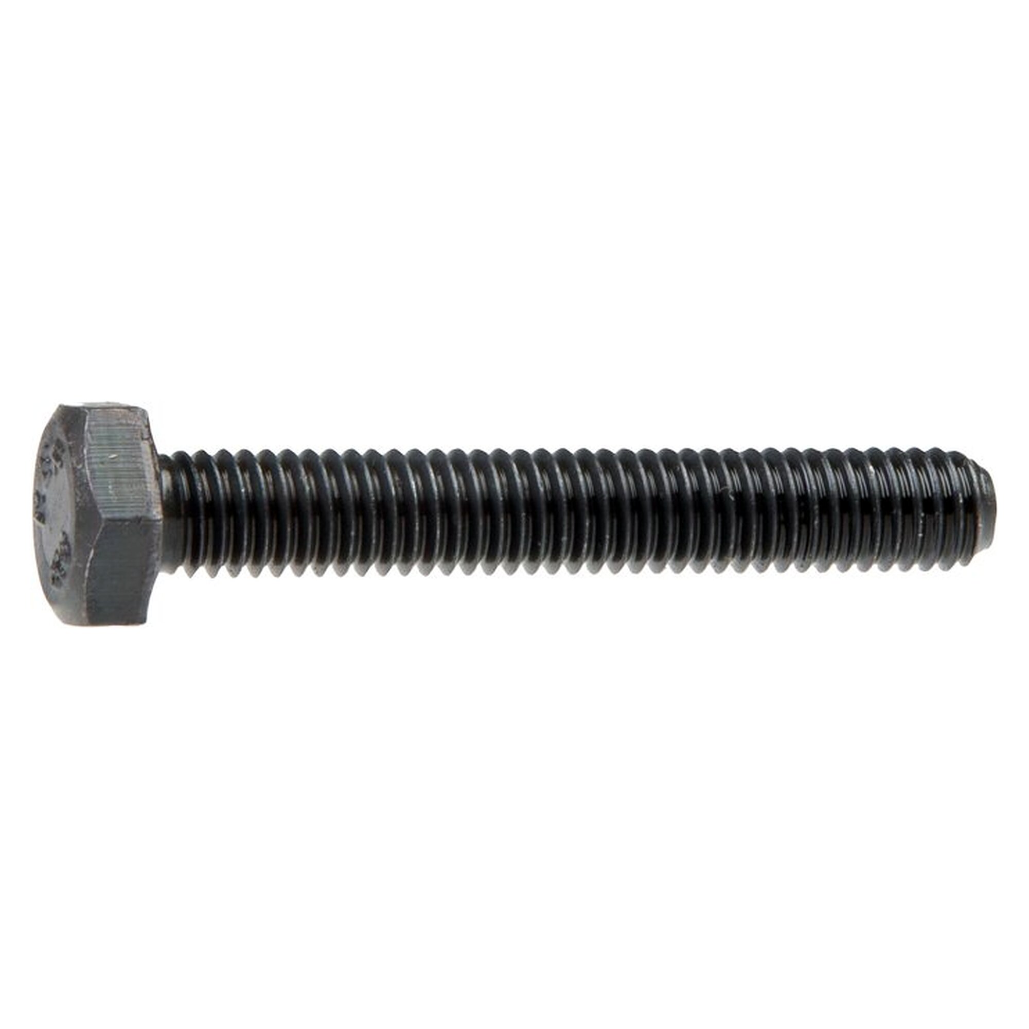 Sechskantschraube DIN 933 ISO 4017, Gewinde bis Kopf, M 16x90, SW 24, Stahl blank 10.9