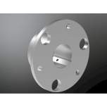 KTR 580200100810. Toolflex 20 type S 2.5 Ø8F7/2.5 Ø12F7 flanged/bellow with 4 shafts