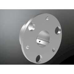 KTR 580207351250. Toolflex 20 PI clamping hub part 2 Ø12F7 w/o keyway