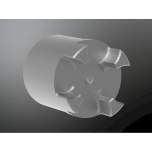 KTR 20483110040. Rotex 48 GG Hub unbored component 1b