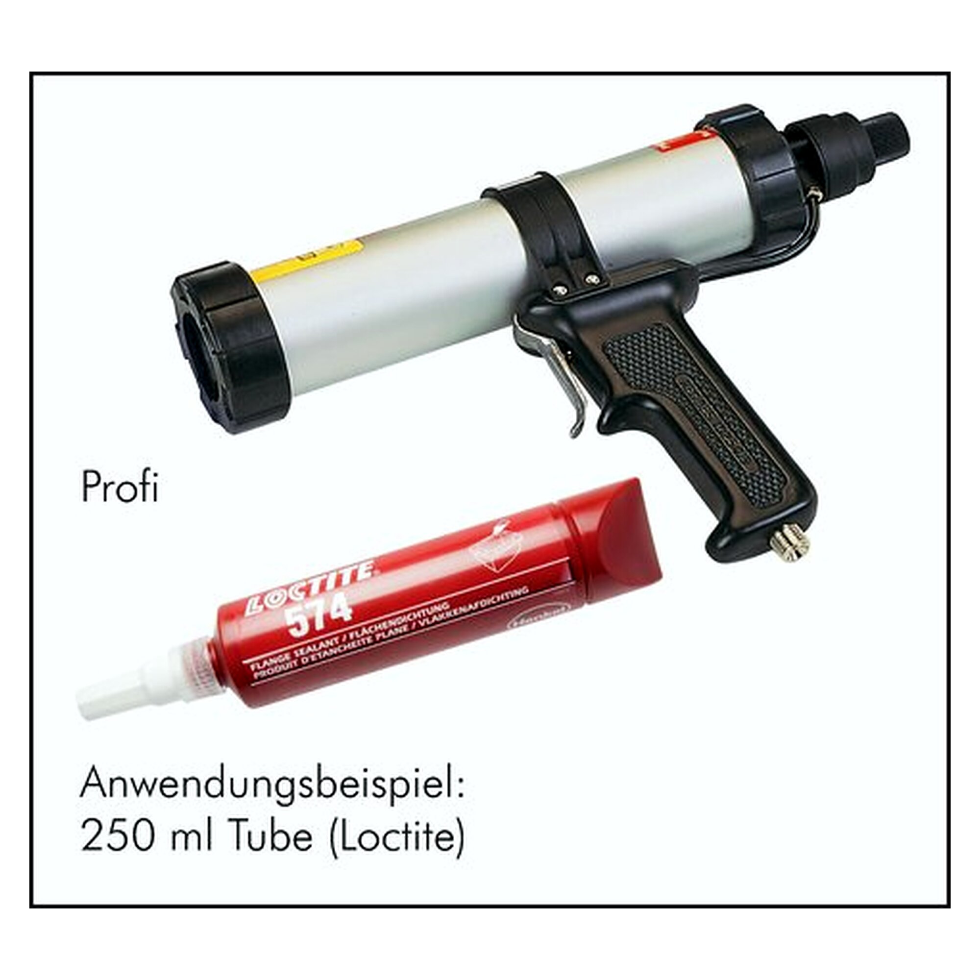Kartuschenpistole (Loctite), für 310 ml Kartuschen und 250 ml Tuben (Loctite)