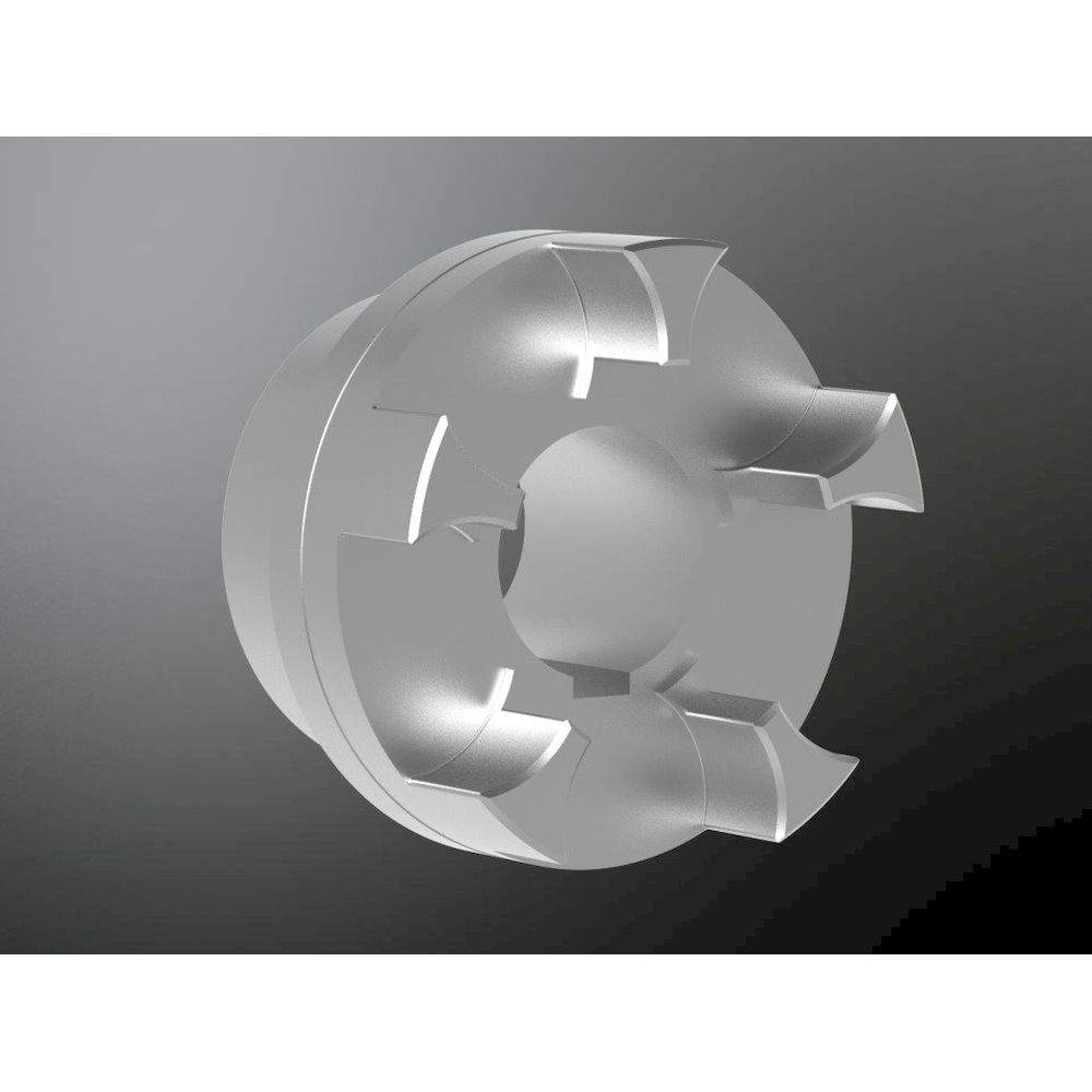 KTR 020905008000. Rotex 90 ST Nabe 1.0 D.80H7 Nut DIN 6885/1-JS9 Bauteil 1