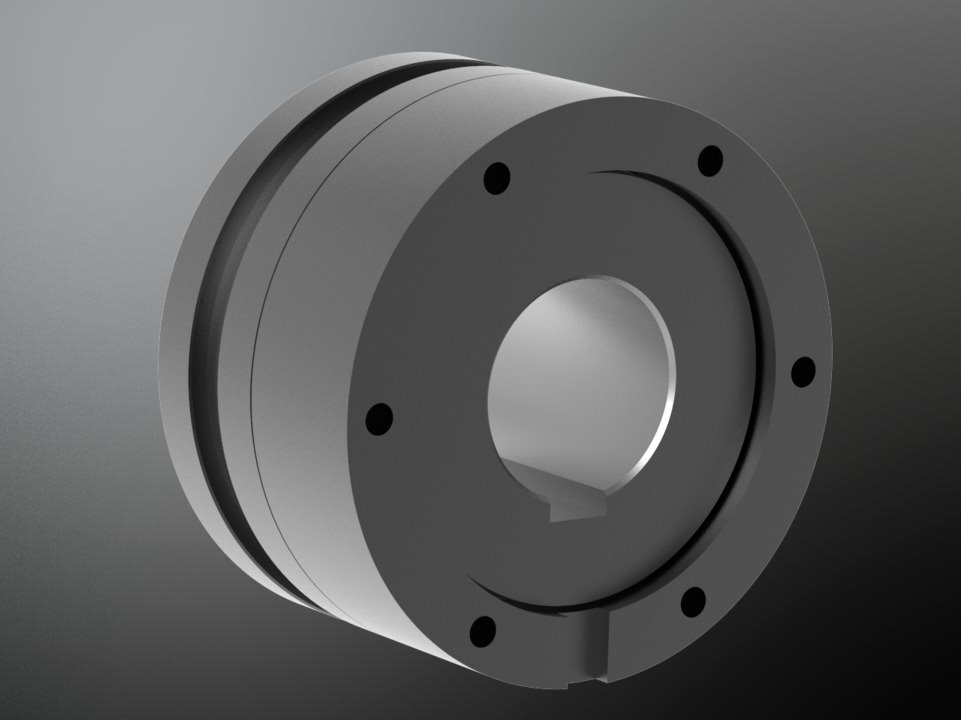 KTR 630000251607. KTR-SI 0 compl. DK-FT-T2 Ø16H7 keyway to DIN set to 12Nm