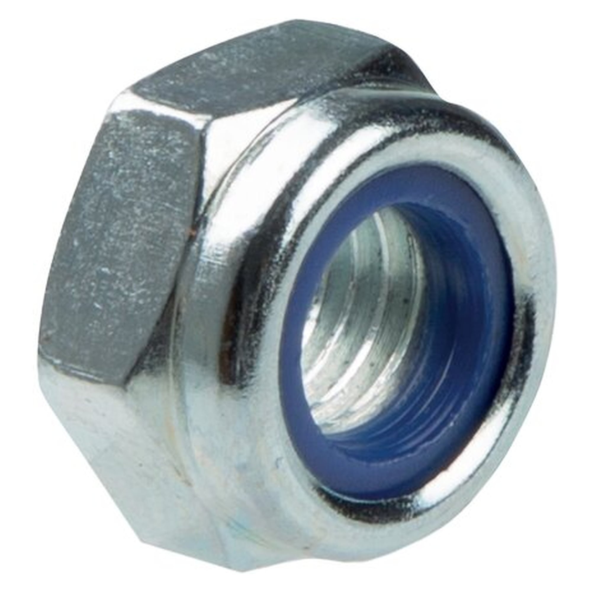 hexagon nut, self-locking DIN 985, M 16, zinc-plated steel 6 / 8