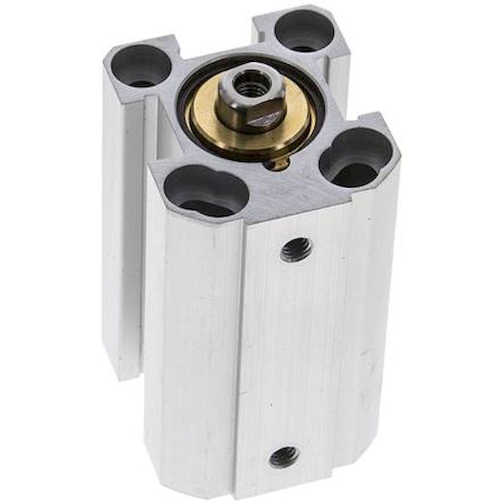 Short-stroke cylinders, single acting, piston 20 mm, stroke 25 mm