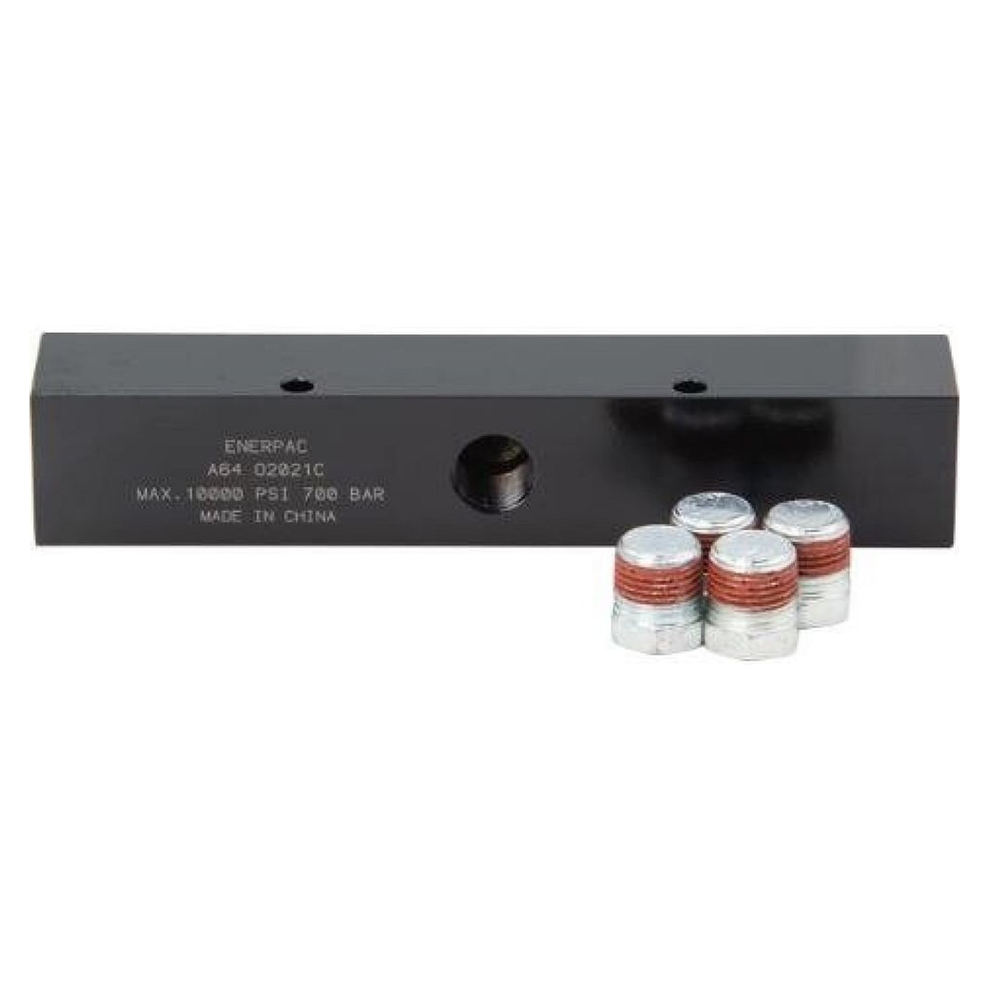 7 Ölanschlüssen, Verteiler, kurz, 178 mm Lang - Enerpac A64