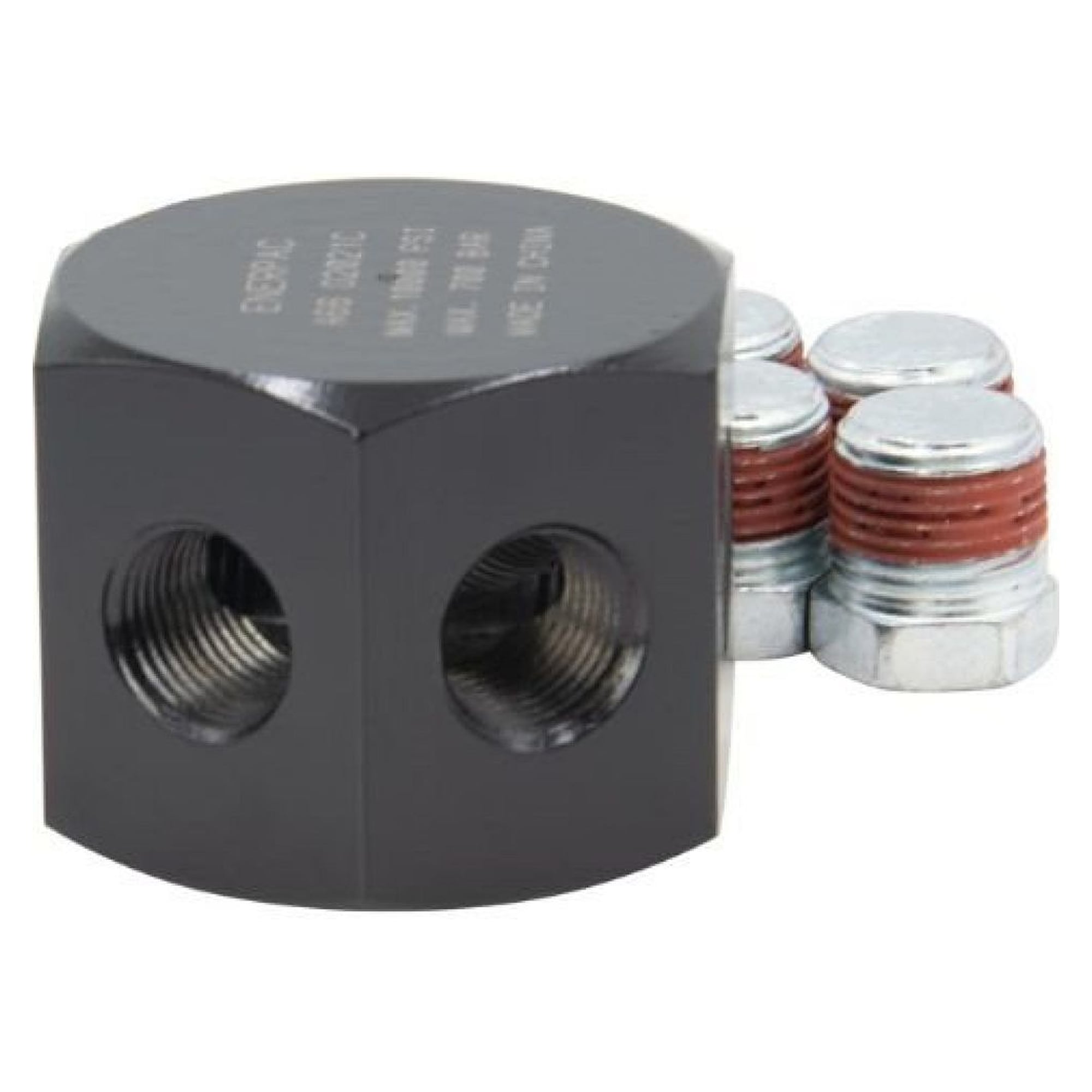 6 Ölanschlüssen, Sechskant-Verteiler, 58 mm Lang - Enerpac A66