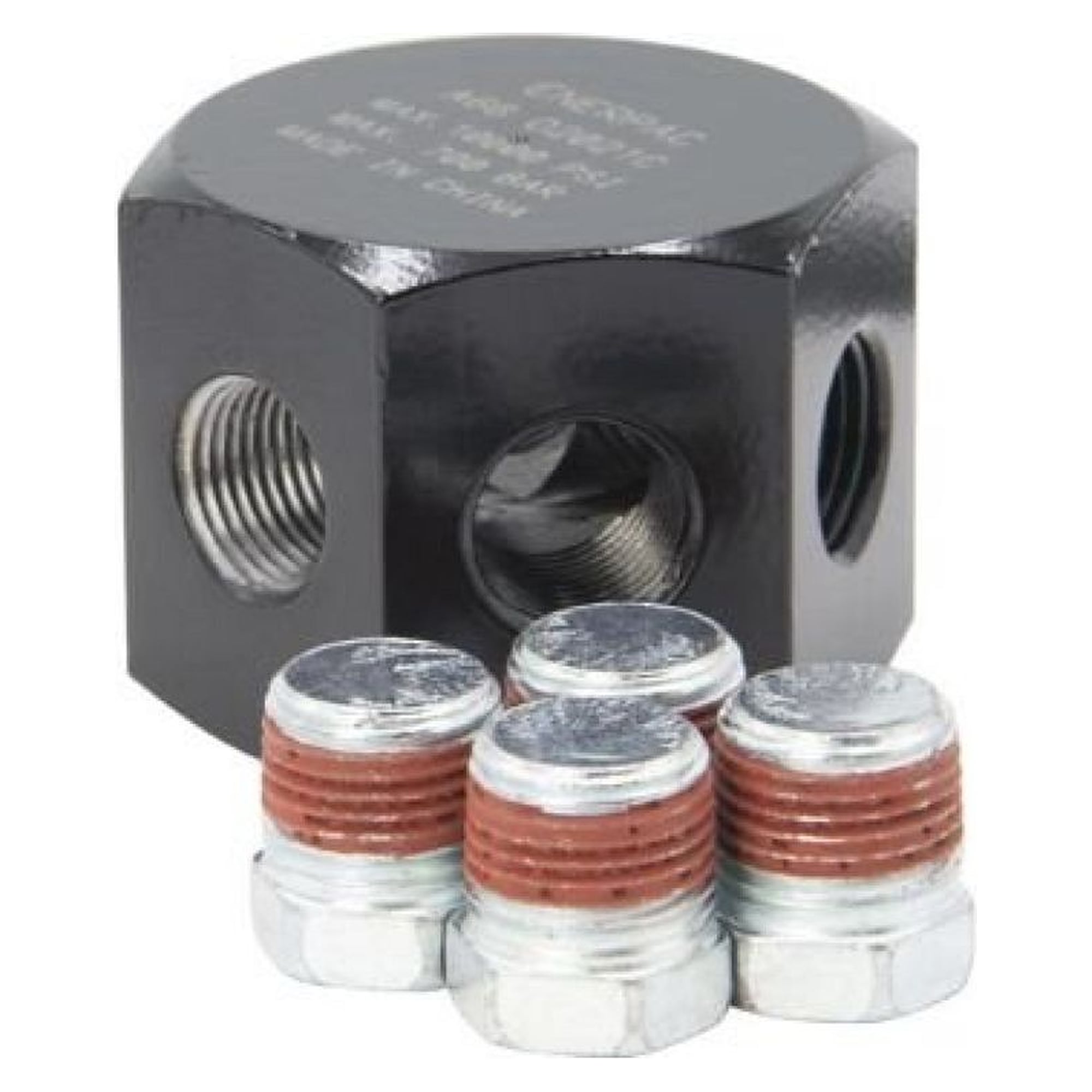 6 Ölanschlüssen, Sechskant-Verteiler, 58 mm Lang - Enerpac A66