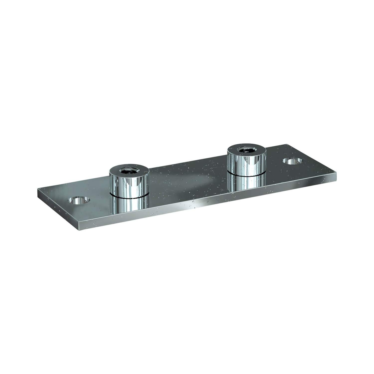 Stauff 1120023985. Metric Elongated Weld Plate Standard Series Size 5 Stainless Steel Enhanced Corrosion Resistance Anti Corrosion Technology