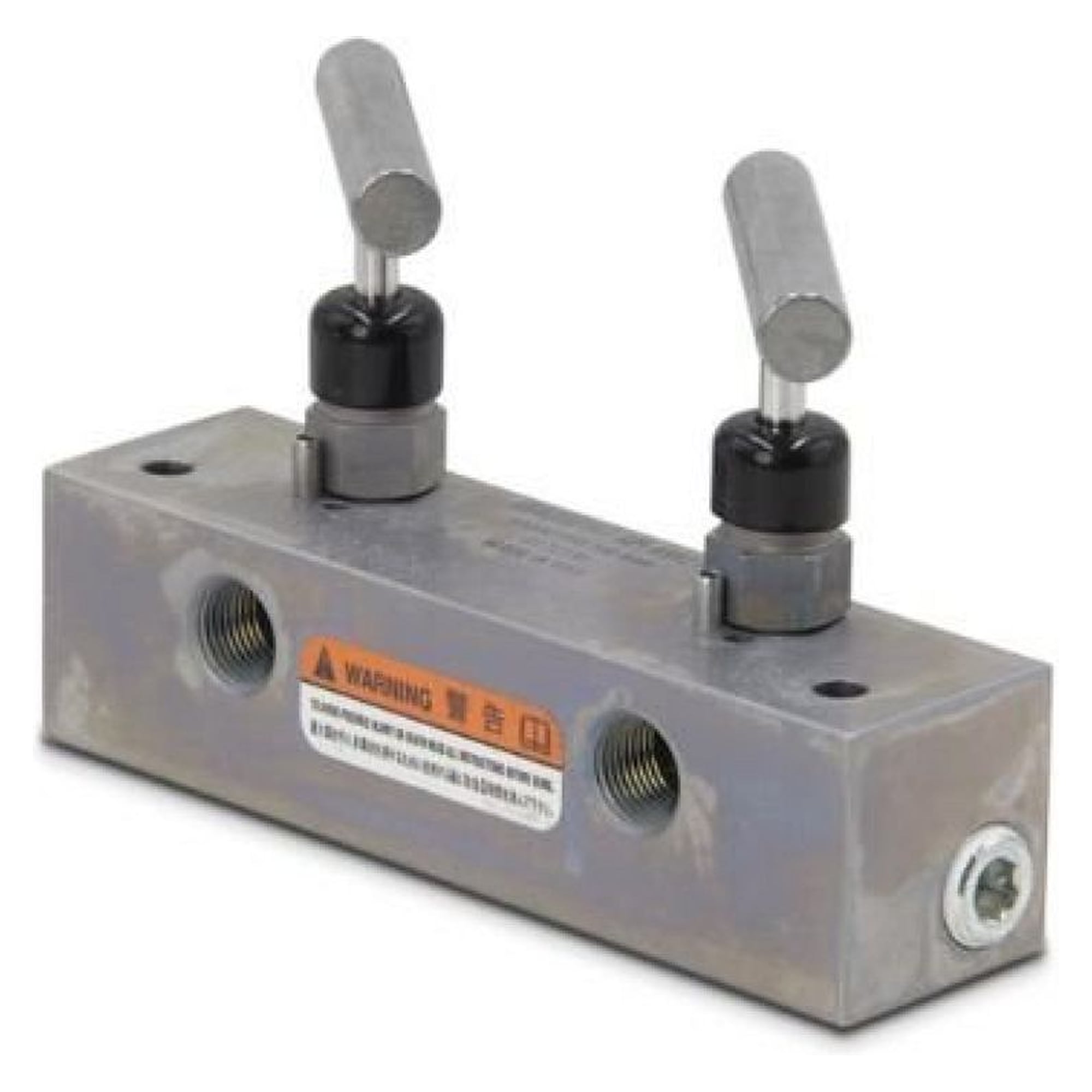 Vormontierter Hydraulikverteiler, 1 Einlassöffnung, 2 Auslassöffnungen - Enerpac AM21