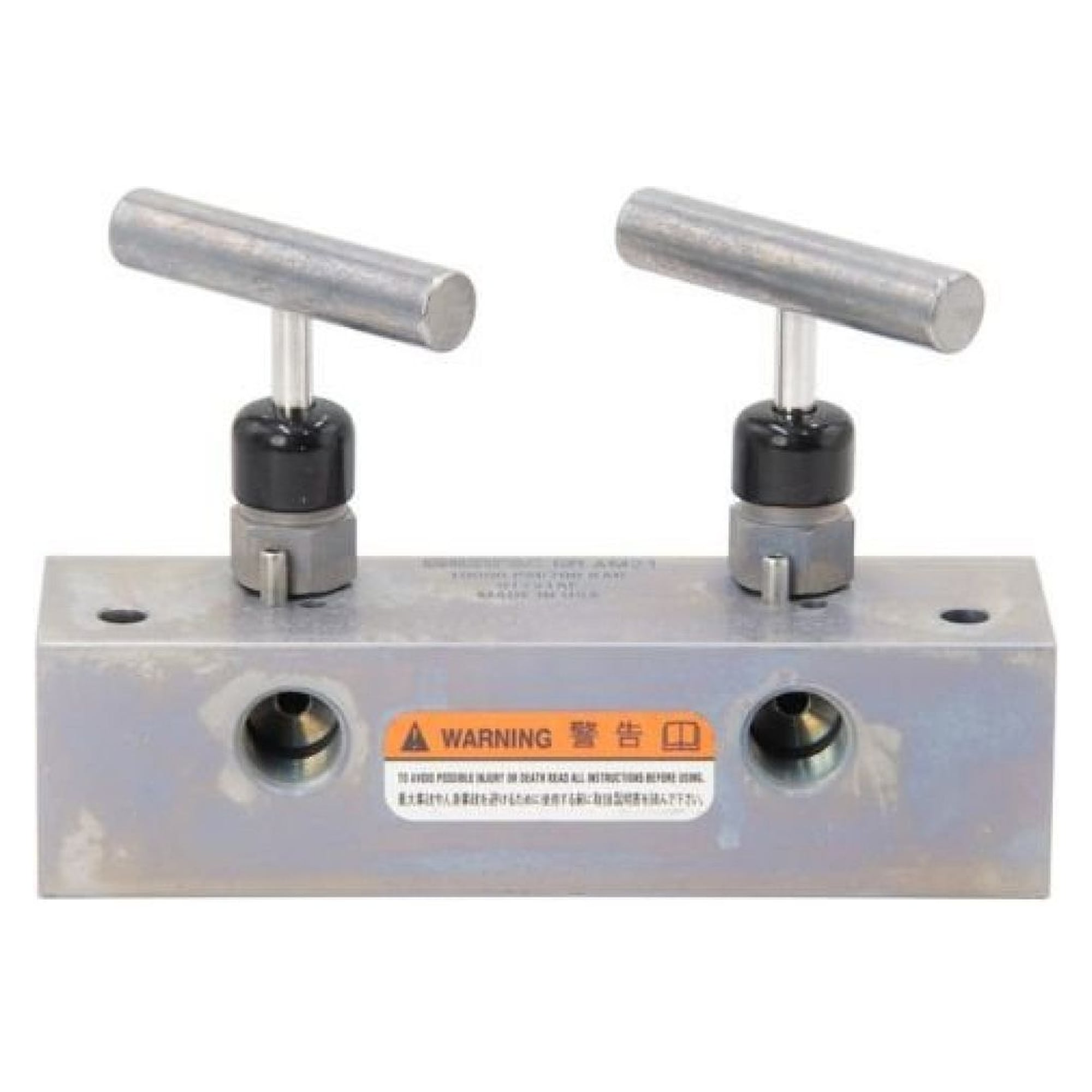 Vormontierter Hydraulikverteiler, 1 Einlassöffnung, 2 Auslassöffnungen - Enerpac AM21