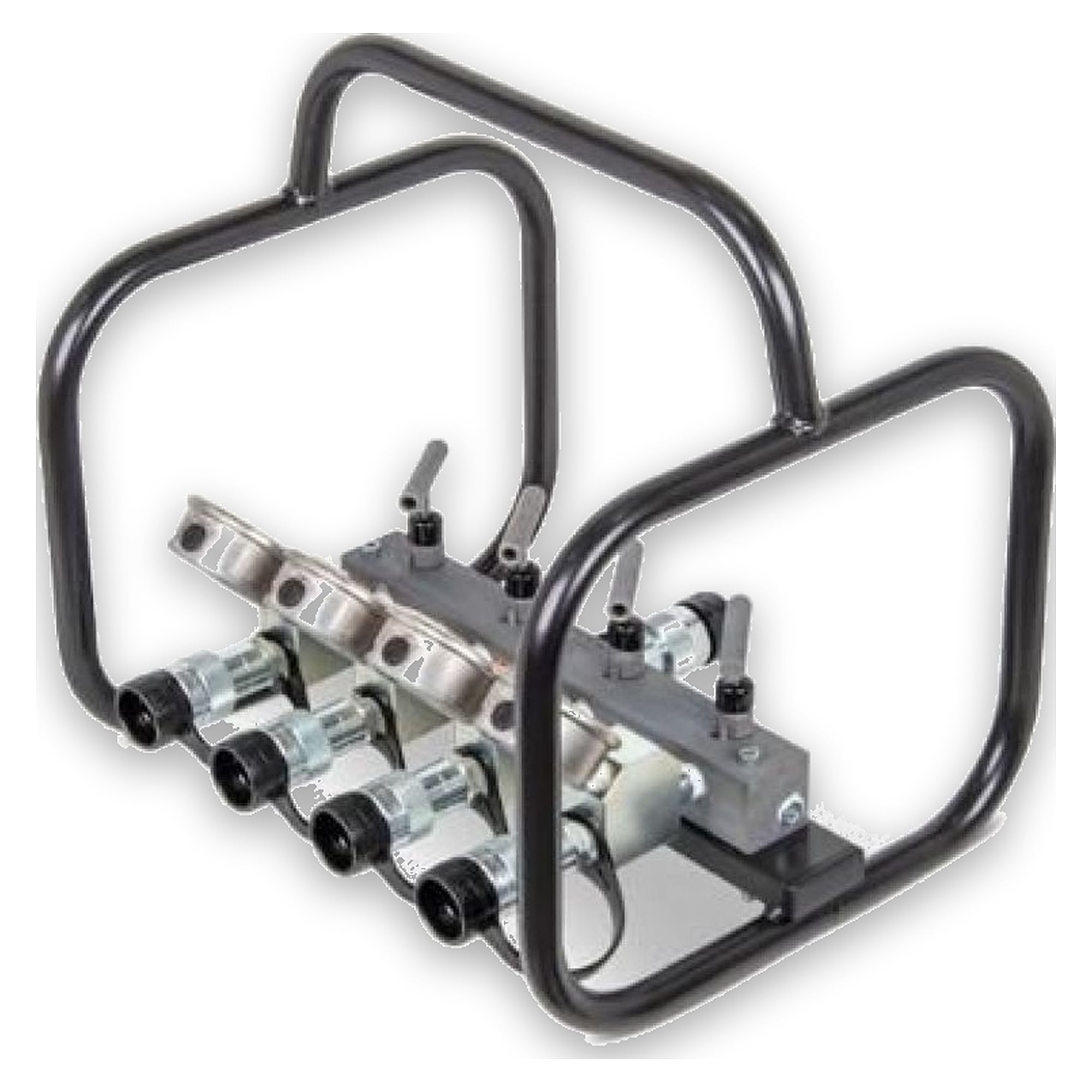 Einfachwirkend, Vierfach-Verteilereinheit, komplett mit Manometern - Enerpac AMGC41