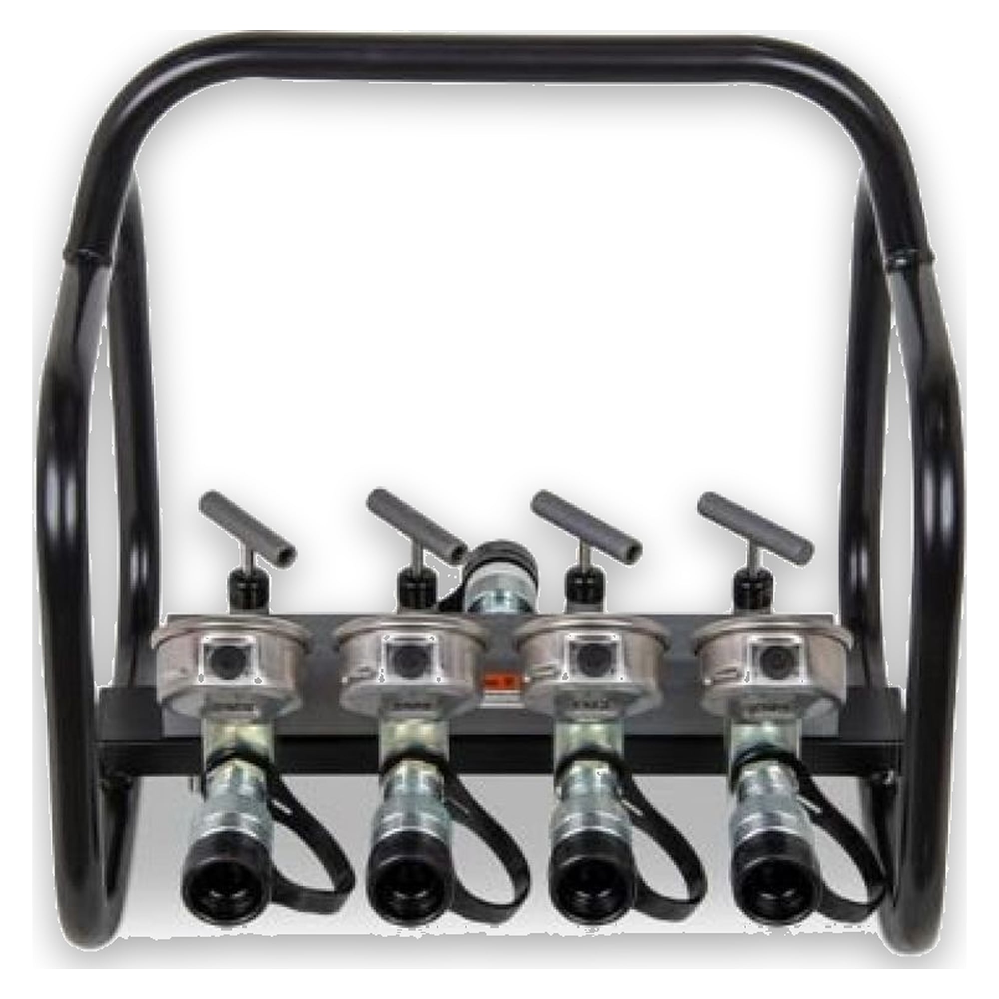 Einfachwirkend, Vierfach-Verteilereinheit, komplett mit Manometern - Enerpac AMGC41