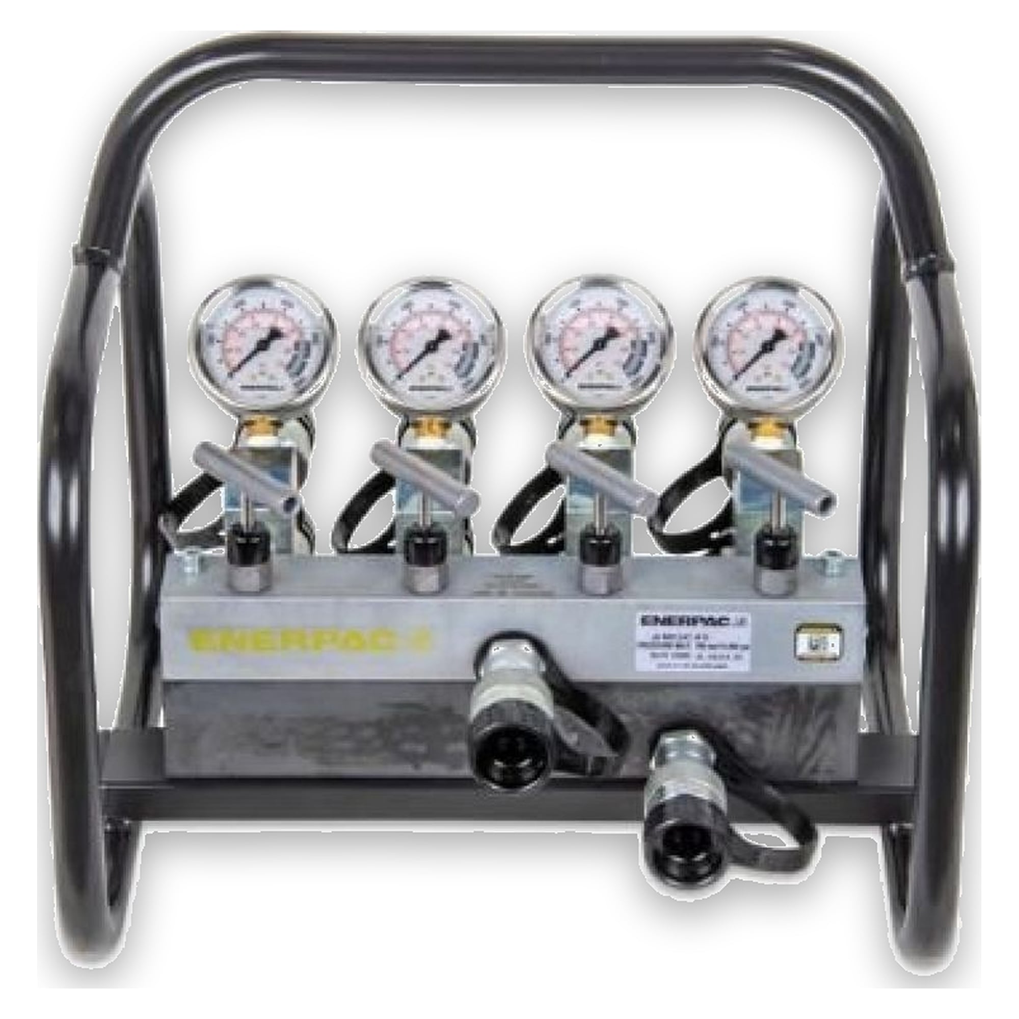 Doppeltwirkend, Vierfach-Verteilereinheit, komplett mit Manometern - Enerpac AMGC42