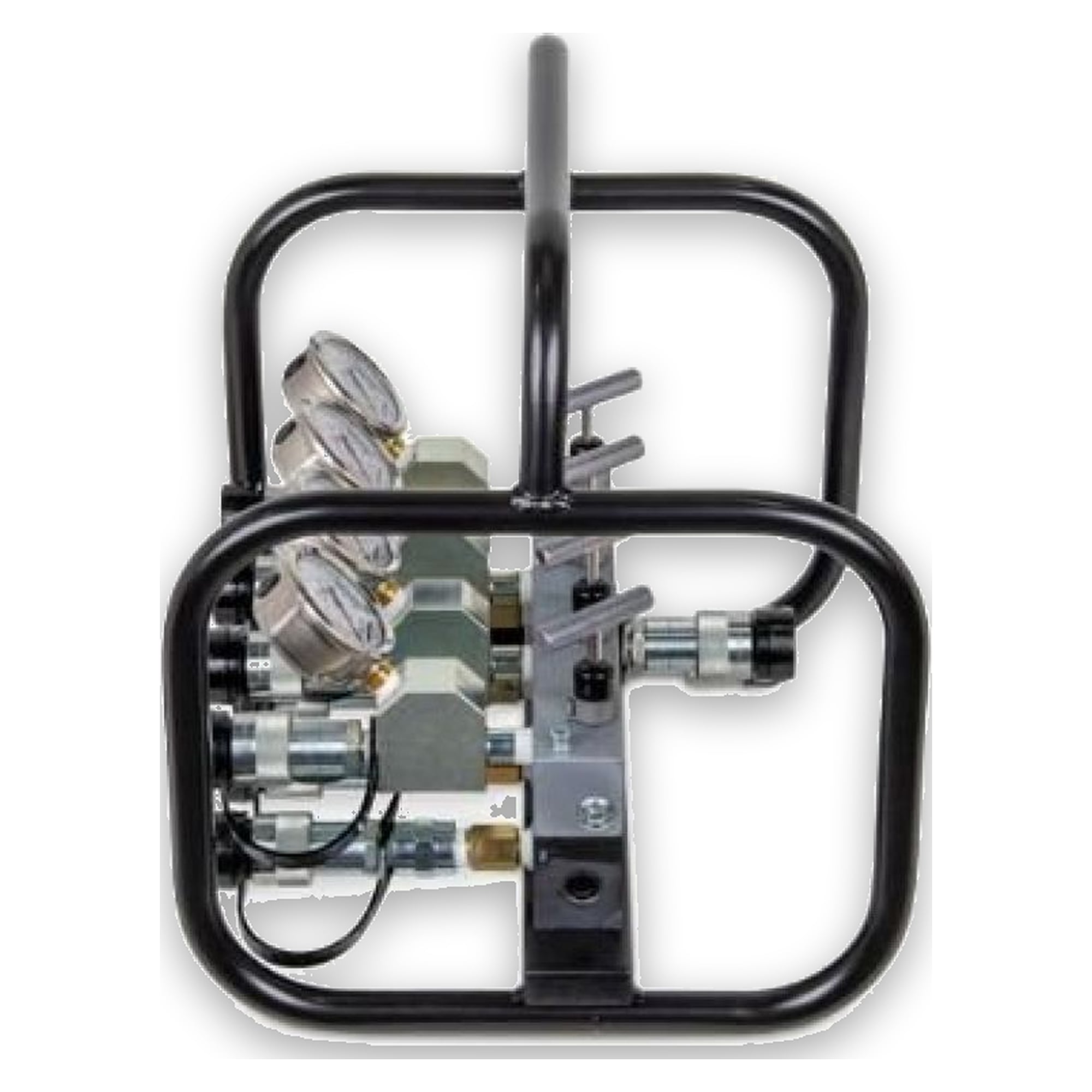 Doppeltwirkend, Vierfach-Verteilereinheit, komplett mit Manometern - Enerpac AMGC42