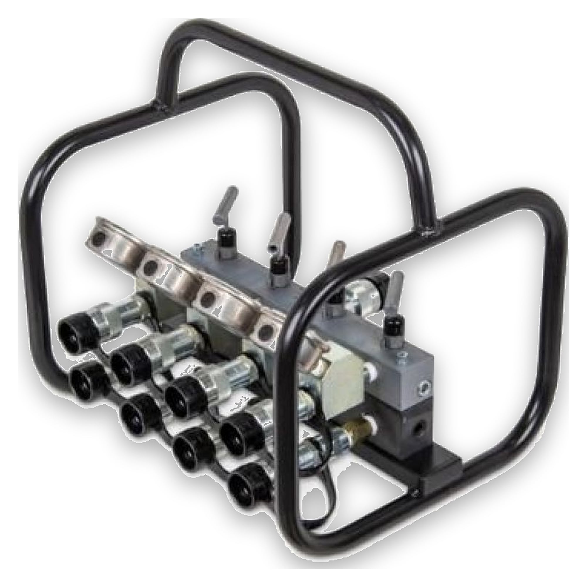 Doppeltwirkend, Vierfach-Verteilereinheit, komplett mit Manometern - Enerpac AMGC42