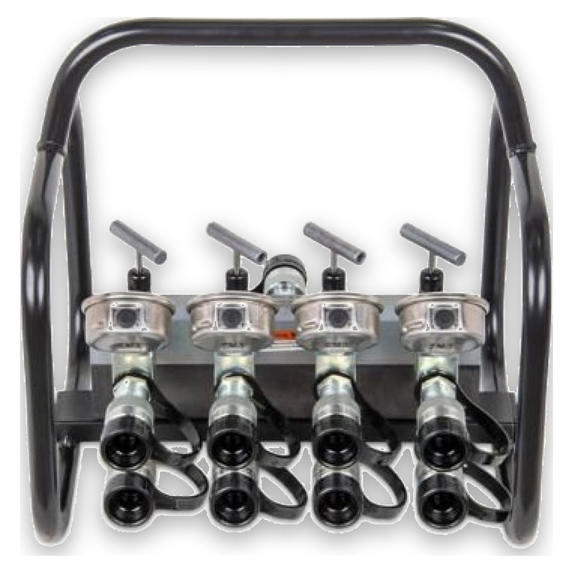 Doppeltwirkend, Vierfach-Verteilereinheit, komplett mit Manometern - Enerpac AMGC42